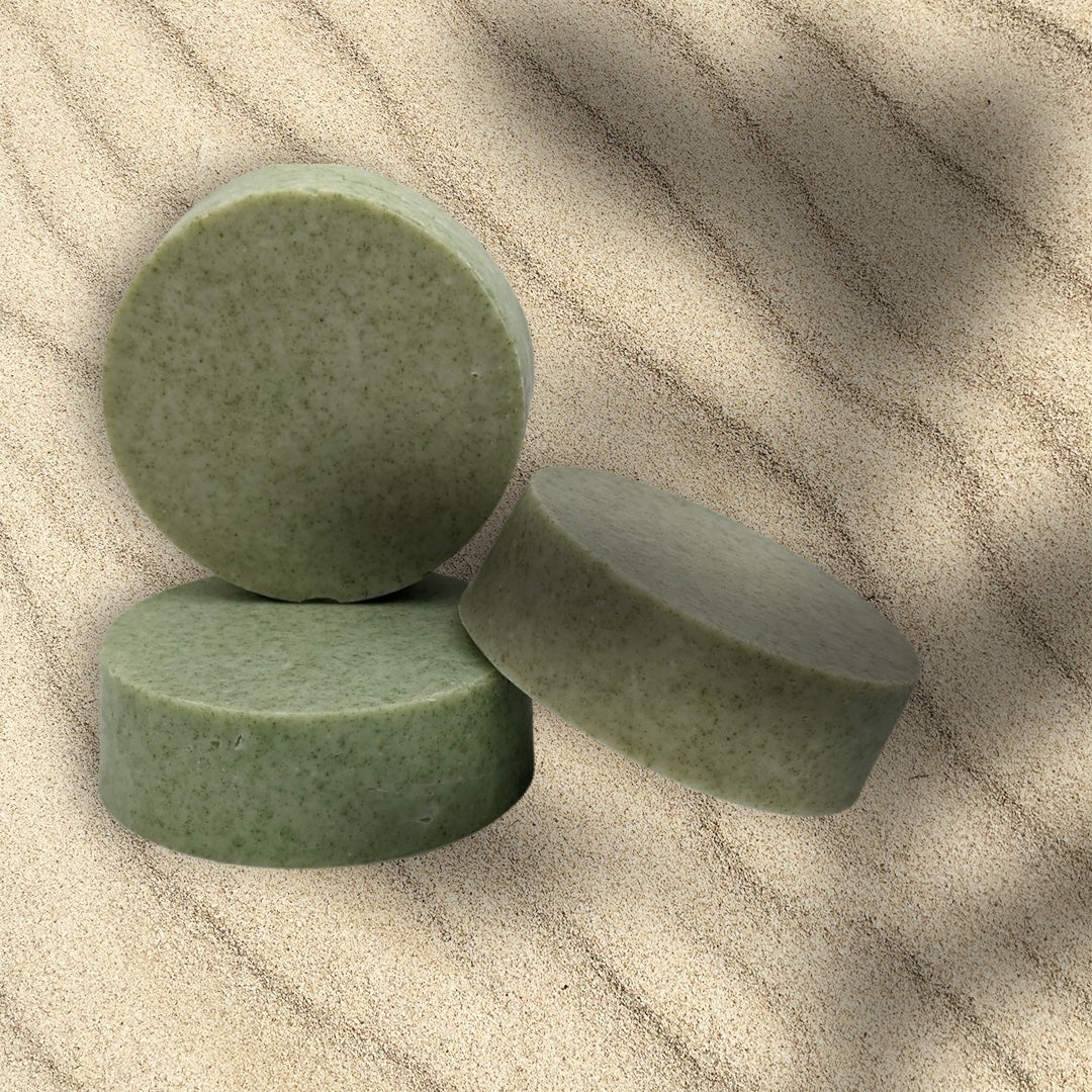 Earthly Fresh Green Clay Facial Soap Bar